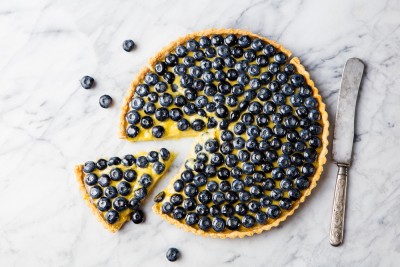 Tarte aux myrtilles