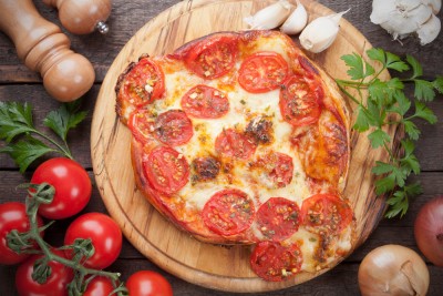 Tarte à la tomate et au fromage à raclette express