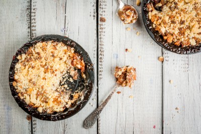 Croustade aux pommes au micro-ondes