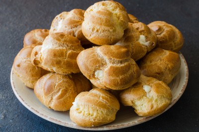 Choux à la crème allégés