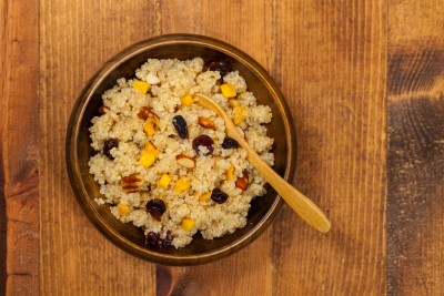 Quinoa potiron orange