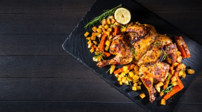 Dinde braisée aux légumes