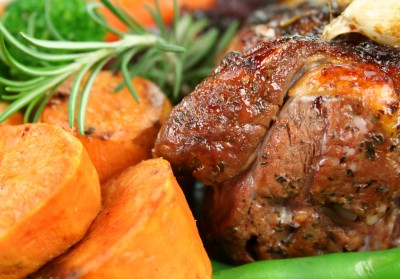 Souris d'agneau à la menthe
