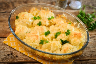 Gratin de chou fleur au paprika