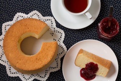 Gâteau moelleux à la confiture