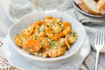 Carottes persillées