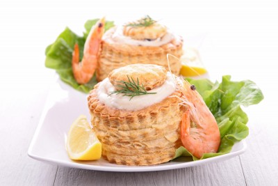 Bouchées à la reine aux crevettes