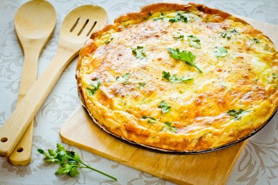 Quiche lorraine sans pâte