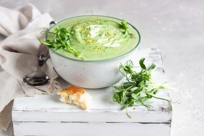 Crème avocat-épinard
