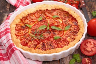 Tarte à la tomate rapide