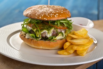 Burger au pesto
