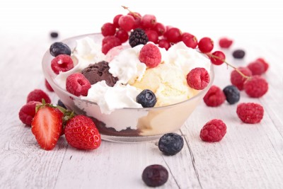 Vacherin express aux fruits rouges