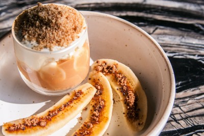 Crème de banane au spéculoos