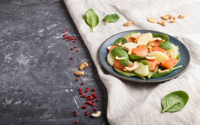 Salade de truite et ananas