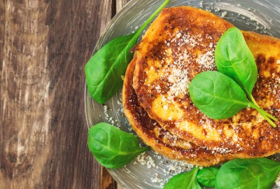 Pain perdu au parmesan