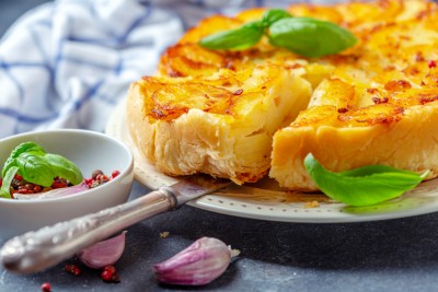 Tarte tatin aux pommes de terre