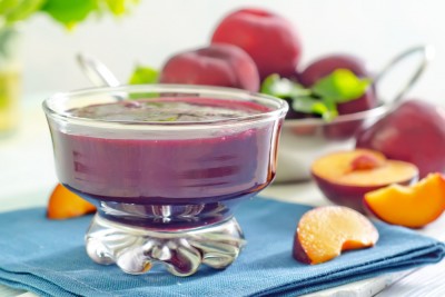 Mousse aux prunes