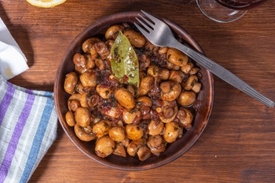 Fricassée de champignons de Paris