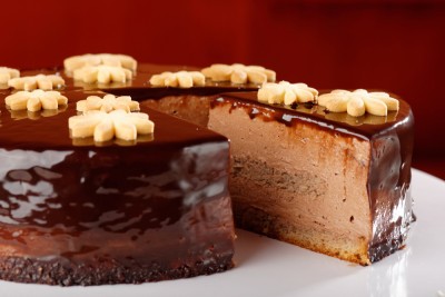 Entremet au chocolat