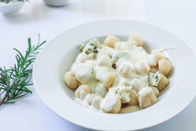 Gnocchis sauce au bleu d'Auvergne