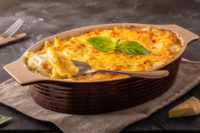Gratin au Munster et au chou blanc