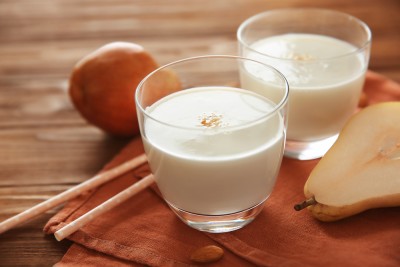 Crème dessert à la poire et au spéculoos
