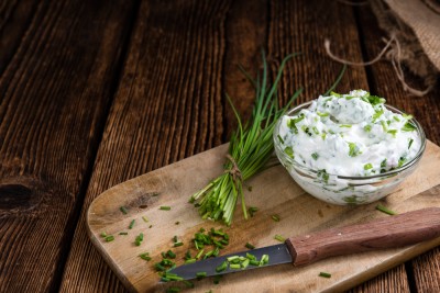Cream cheese à la ciboulette