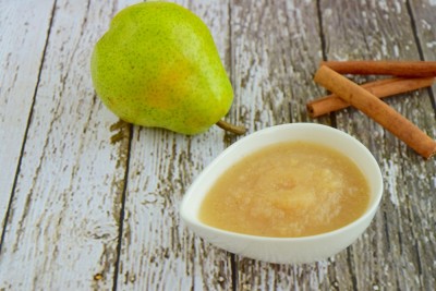 Compote de poire à la cannelle