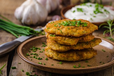 Galettes de patate douce vegan
