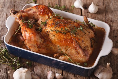 Poulet à l'ail