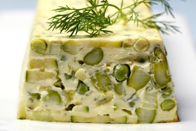 Terrine d'asperge au Boursin