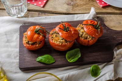 Tomates farcies végétariennes