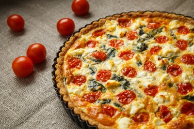 Tarte à la tomate et à la feta