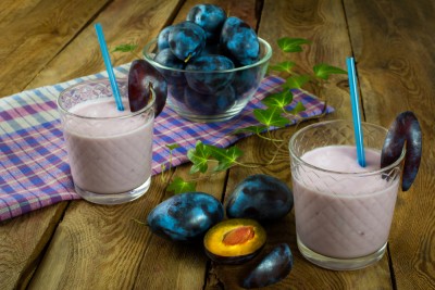 Smoothie aux prunes