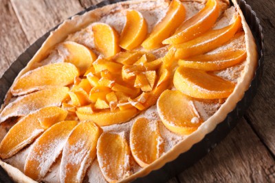 Tarte aux kakis