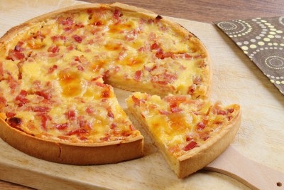 Quiche lorraine au jambon
