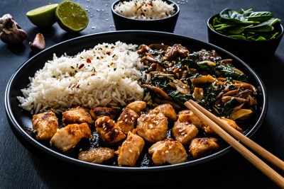 Poulet à la sauce d'huîtres