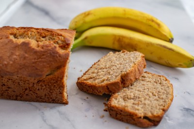 Gâteau à la banane et à la vanille