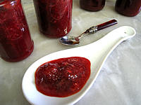 Confiture de fraises à la crème de coco