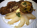 Foie de veau aux poires