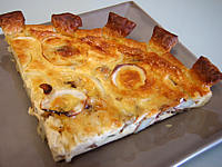 Flan aux cèpes et aux artichauts