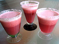 Cocktail raisins et framboises