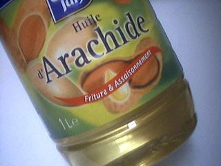 Huile d'arachide