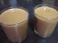 Lait de poule au chocolat