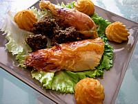 Poulet farci