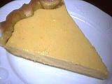Tarte au potiron et petits suisse