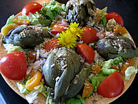 Salade d'artichauts en vinaigrette