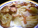Tian de pommes de terre et tomates