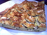 Tarte à la courgette et au chèvre