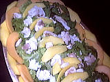 Salade de lotte à la mangue